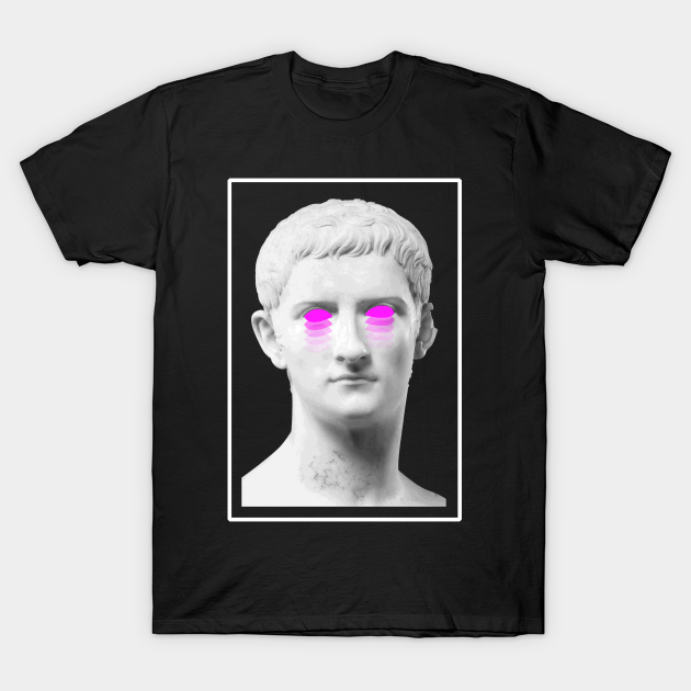 Aesthetic Greek Bust Vaporwave Greek TShirt TeePublic